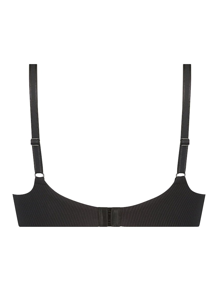 Hunkemoller Lola Padded Non-Wired Black Bra - Image 5 of 5