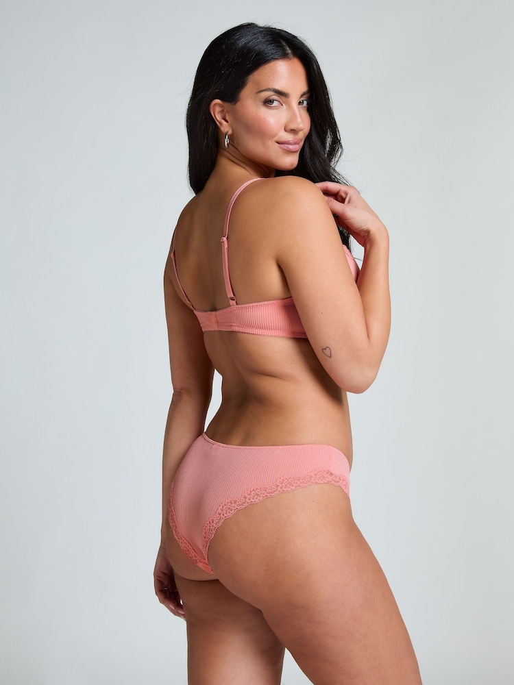 Hunkemoller Pink Lola Padded Underwired Bra - Image 2 of 5