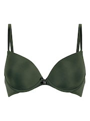 Verde - Sujetador con aros y relleno con diseño escotado de Hunkemöller - Imagen 4 de 5