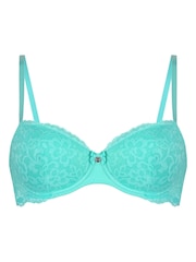 Blau - Hunkemöller Purple Marine Padded Underwired Bra - Bild 4 von 5