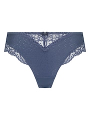 Hunkemoller Blue Sophie High Knickers - Image 4 of 5