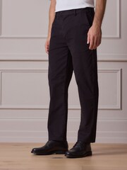 Svart - Rak passform - Ultimata Chino-byxor - Bild 1 av 9