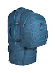 Mountain Warehouse Blue Traveller 60L 20L Backpack - Image 2 of 6