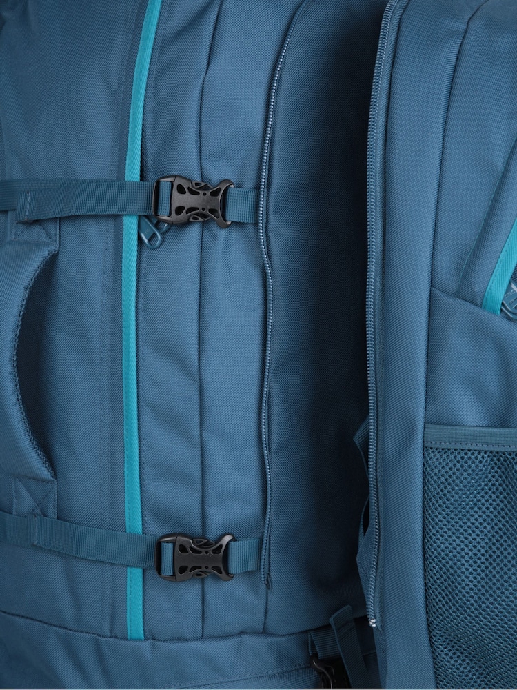 Mountain Warehouse Blue Traveller 60L 20L Backpack - Image 6 of 6