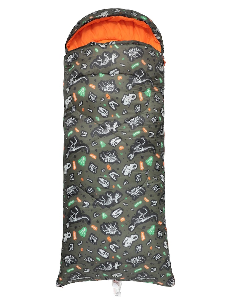 Mountain Warehouse Green Apex Mini Mid Season Sleeping Bag - Image 1 of 7