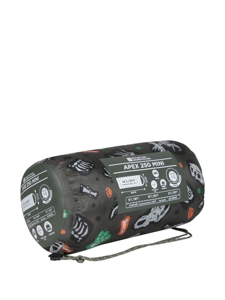 Buy Mountain Warehouse Green Apex Mini Mid Season Sleeping Bag