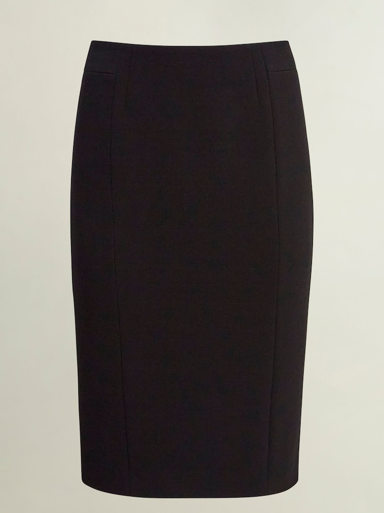 Hobbs Black Petite Mia Skirt - Image 4 of 4