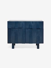 MADE.COM Blue Stained Mango Wood Ronan Small Sideboard - Image 5 of 5