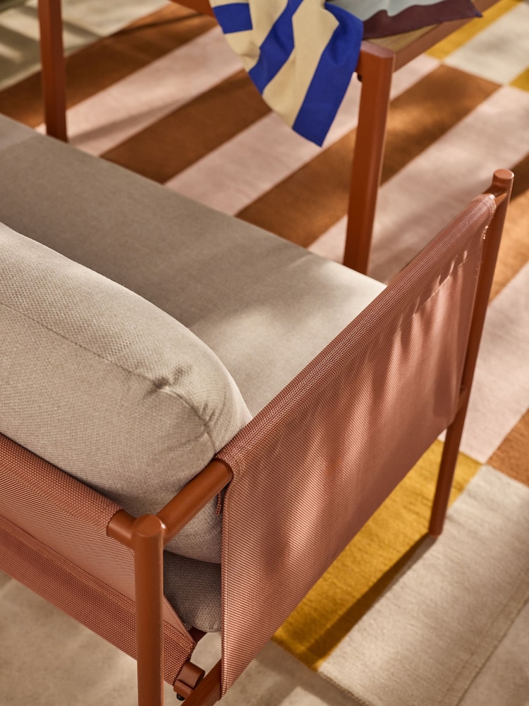 MADE.COM Terracotta Estelle Corner Dining Lounge Set - Image 2 of 8 MADE.COM Terracotta Estelle Corner Dining Lounge Set - Image 2 of 8