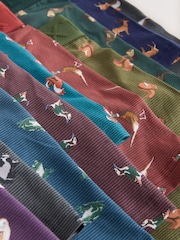 Woodland Animal 10 pack A-Front Boxers - Image 14 of 14