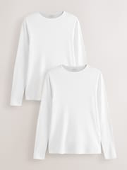 White 2 Pack Thermogen Long Sleeve Top - Image 5 of 9