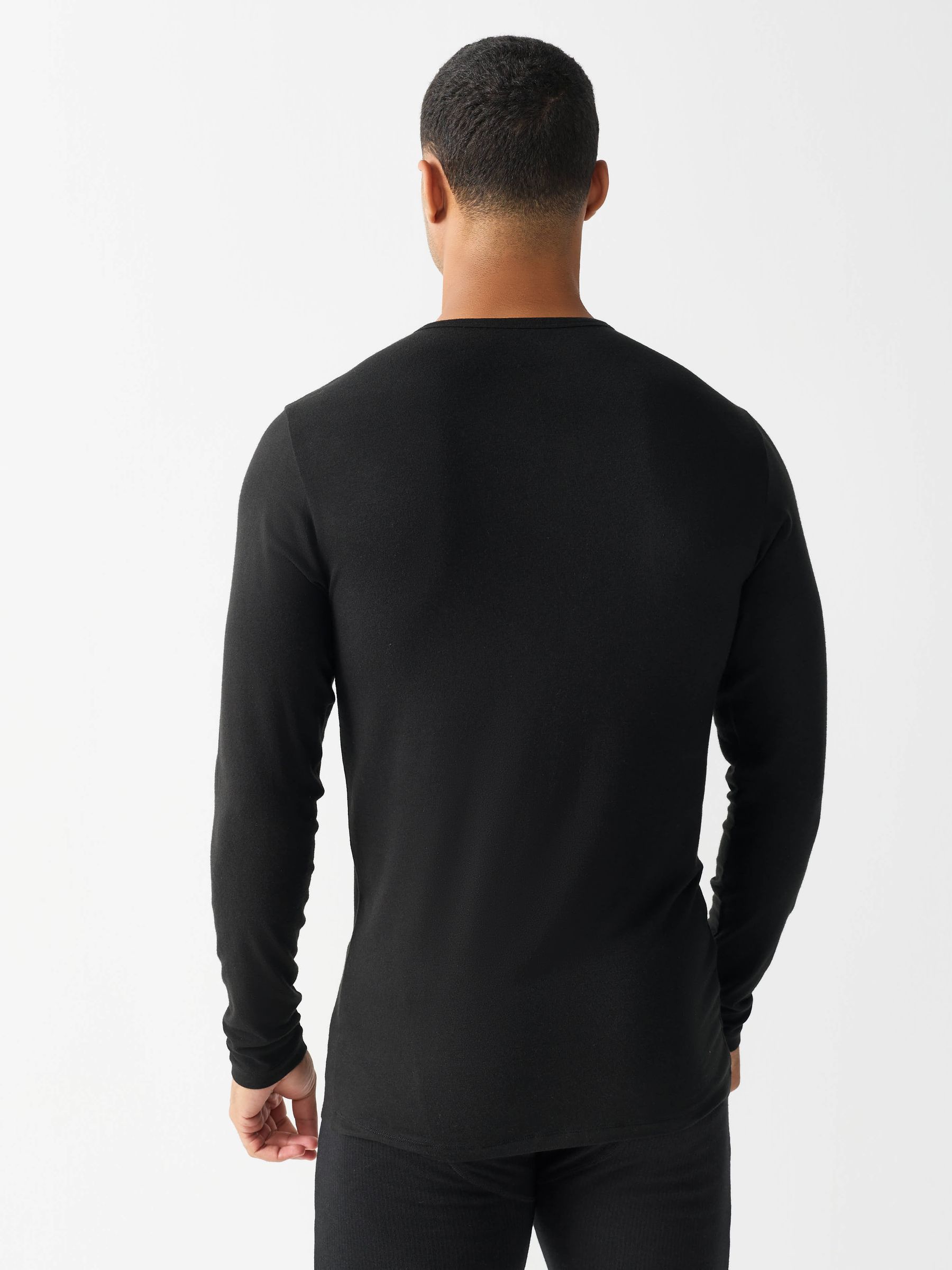 Buy Black Lightweight Thermogen Long Sleeve T-Shirts 2 Pack from