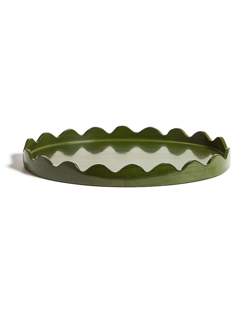Oka Green Talasa Tray - Image 2 of 4