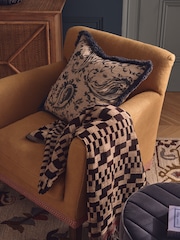 Oka Blue Wilde Cushion Cover - Image 1 of 4