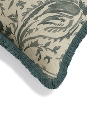 Oka Blue Wilde Cushion Cover - Image 4 of 4
