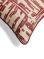 Oka Red Francis Cushion Cover - Image 4 of 4