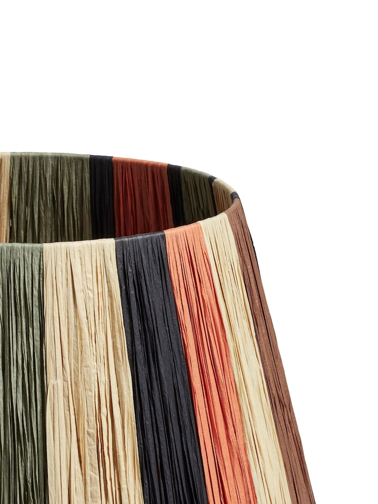 Oka Natural Bridget Lampshade 45cm - Image 3 of 3 Oka Natural Bridget Lampshade 45cm - Image 3 of 3