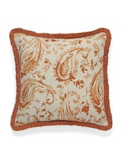 Oka Orange Wilde Cushion Cover - Image 2 of 4