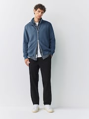 Black Regular Tapered Fit Stretch Chinos Trousers - Image 1 of 5