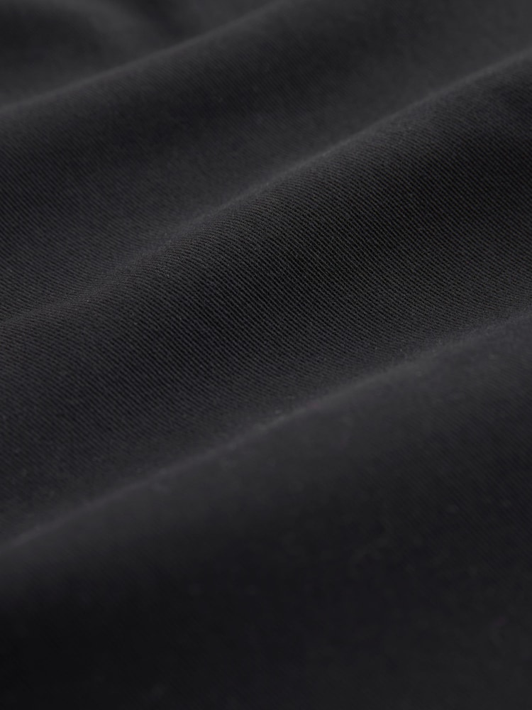 Black Regular Tapered Fit Stretch Chinos Trousers - Image 5 of 5 Black Regular Tapered Fit Stretch Chinos Trousers - Image 5 of 5