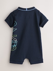 Baker by Ted Baker Navy Graphic Romper - Imaginea 2 din 5