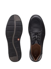črna - širok kroj (H) - Usnjeni čevlji Clarks Un Abode Ease - Slika 7 iz 7