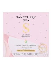 Sanctuary Spa Lily & Rose Natural Oils Melting Pearls Body Butter 300ml - Image 3 of 3