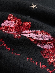 Rockett St George Embroidered Motif Christmas Cardigan - Imagem 11 de 11