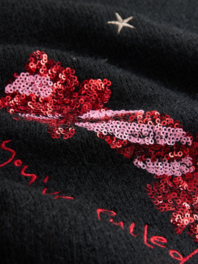 Rockett St George Embroidered Motif Christmas Cardigan - Imagem 11 de 11
