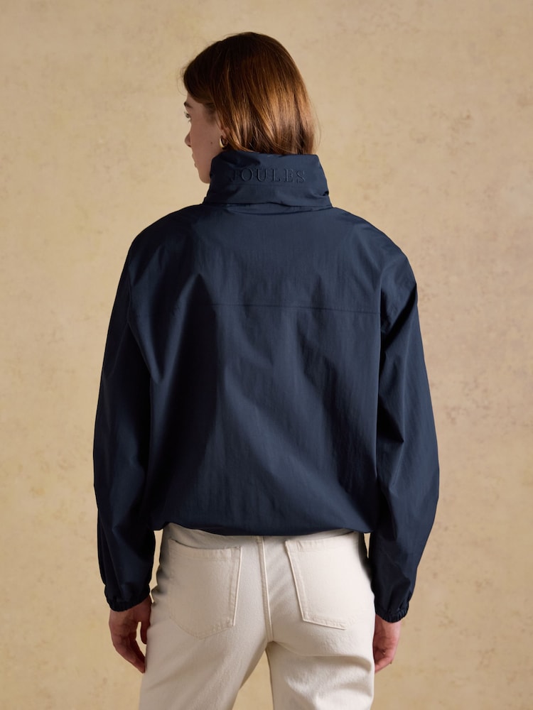 Joules Hove Navy Waterproof Windbreaker Jacket - Image 2 of 11 Joules Hove Navy Waterproof Windbreaker Jacket - Image 2 of 11