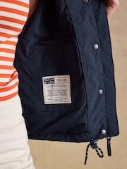 Joules Hove Navy Waterproof Windbreaker Jacket - Image 6 of 11