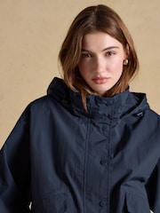 Joules Hove Navy Waterproof Windbreaker Jacket - Image 8 of 11