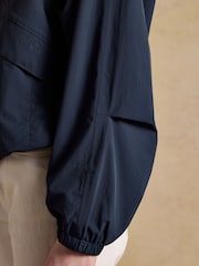 Joules Hove Navy Waterproof Windbreaker Jacket - Image 9 of 11