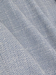 Reiss Soft Blue Aphrodite Slim Fit Single Breasted Blazer with Cotton - Image 6 of 7