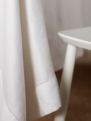 Secret Linen Store Off White Twill Table Cloth - Image 2 of 3