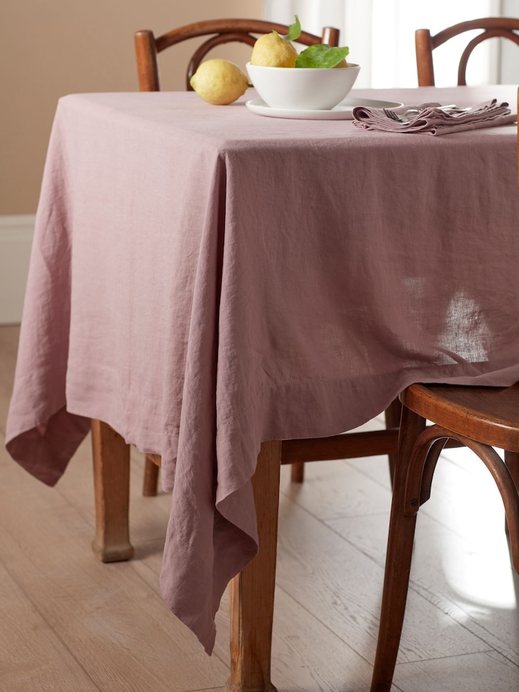 Secret Linen Store 100% Toalha de mesa de linho - Imagem 1 de 3