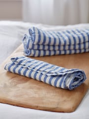 Secret Linen Store Mid Stripe 100% Linen Napkins - Imagem 1 de 2