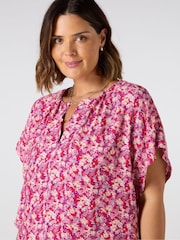 Live Unlimited Floral Button Front Blouse - Bild 3 von 3