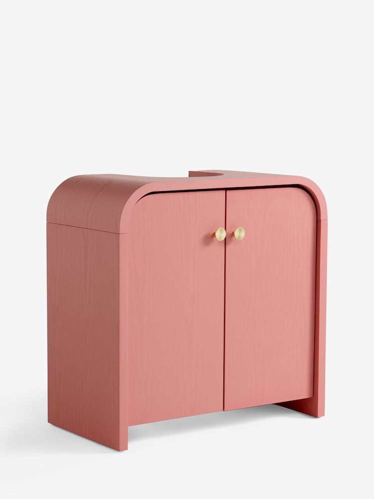 Pink Mia Under Sink Storage Cabinet - Image 2 of 5 Pink Mia Under Sink Storage Cabinet - Image 2 of 5