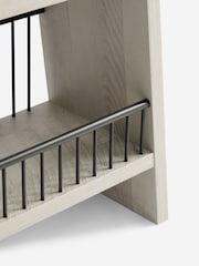 Grey Bronx Oak Effect Storage Stool - Image 2 of 3