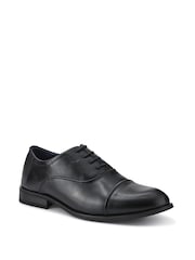 Pavers Black Smart Lace-Up Shoes - Image 2 of 5