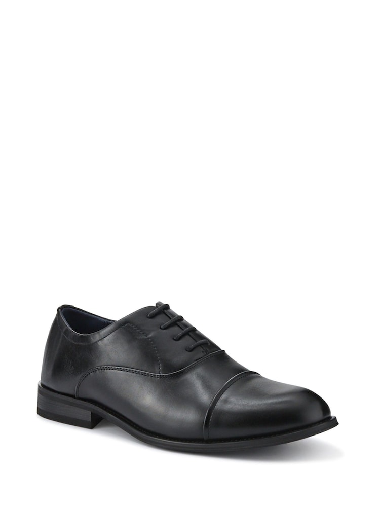 أسود - Pavers Smart Lace-Up Shoes - صورة 2 من 5 أسود - Pavers Smart Lace-Up Shoes - صورة 2 من 5