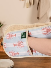 Avalon Home Blue Striped Lobster Oven Gloves - Image 3 of 5