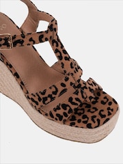 Novo Animal BEATRIX Tbar Wedge Espadrille Sandals - Image 6 of 6