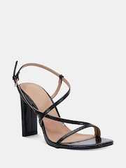 Preto - Novo MONDRIAN Strappy Heeled Sandals - Imagem 4 de 7