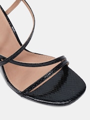 Preto - Novo MONDRIAN Strappy Heeled Sandals - Imagem 7 de 7