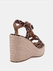 Animal - Novo BEATRIX Tbar Wedge Espadrille Sandals - Bild 4 von 6