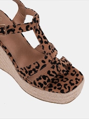 Animal - Novo BEATRIX Tbar Wedge Espadrille Sandals - Bild 6 von 6