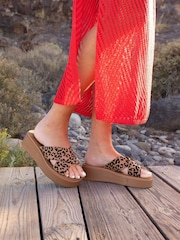 Novo Animal BRUNO Cross Strap Flatform Mule Sandals - Image 1 of 6
