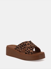 Novo Animal BRUNO Cross Strap Flatform Mule Sandals - Image 3 of 6